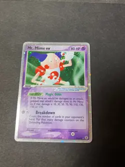 Mr. Mime ex 110/112 FireRed & LeafGreen Holo Pokemon TCG RARE - Image 1