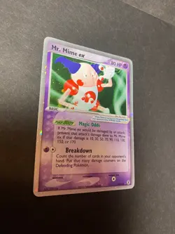 Mr. Mime ex 110/112 FireRed & LeafGreen Holo Pokemon TCG RARE - Image 2