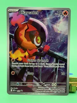 Charcadet 22 Black Star Promo Phantasmal Flames NM Pokemon TCG - LJ - Image 1