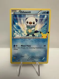 Oshawott 21/25 Regular McDonald's 25th Anniversary Promo - Pokemon TCG - LP - Image 1