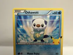 Oshawott 21/25 Regular McDonald's 25th Anniversary Promo - Pokemon TCG - LP - Image 2