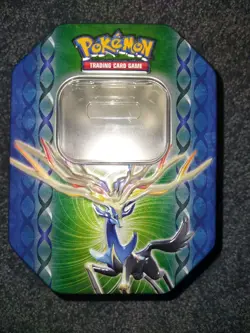 Pokemon Xerneas EX Tin Azure Legends Series - Image 1
