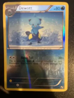 Pokemon TCG - DEWOTT - Black & White 30/114 Reverse Holo Uncommon - Image 1