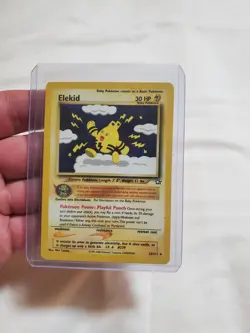Pokemon: Elekid 22/111 Rare Non-holo Neo Genesis 2000 Vintage - LP - Image 1