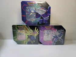 Pokemon Azure Set Of 3 Legends Tins Sealed 🔥 - Image 1