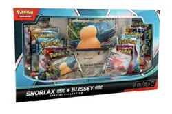 Pokemon Snorlax & Blissey ex Exclusive Special Collection Box (8 Packs) - Image 1