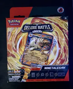 Factory Sealed Ninetales Ex Deluxe Battle Deck Pokemon - Image 1