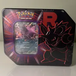 Pokemon Team Rocket Nidoking EX Tin - Image 1