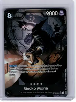 2024 One Piece—Gecko Moria #OP06-086 Wings of the Captain—Super Rare Alt Art - Image 1