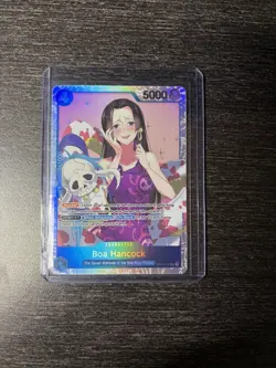 One Piece TCG English OP01-078 Boa Hancock SR Foil - Image 1
