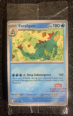 Pokemon TCG: Illustration Contest 2024 - Pok | Promo Card | SEALED - Image 1
