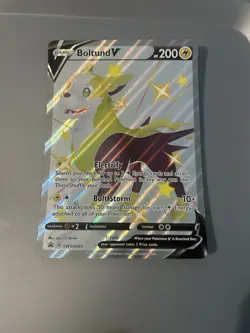 Pokemon Boltund V Promo Holo 200 HP Jumbo Cards SWSH085 English - Image 1