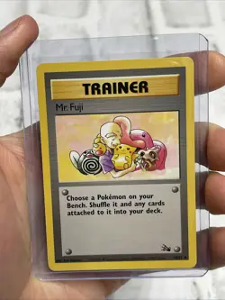 MR. FUJI 58/62 Fossil - Pokemon Card - NM/MT Vintage Vtg Nintendo TCG Uncommon - Image 1