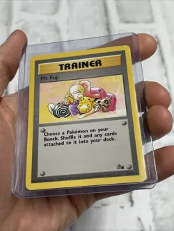 MR. FUJI 58/62 Fossil - Pokemon Card - NM/MT Vintage Vtg Nintendo TCG Uncommon - Image 2