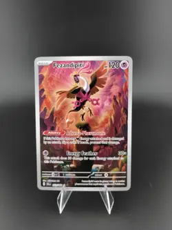 Pokemon TCG Fezandipiti Holo Card 073/064 Shrouded Fable Illustration Rare - Image 1