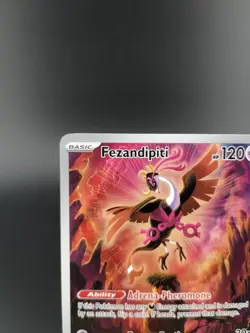 Pokemon TCG Fezandipiti Holo Card 073/064 Shrouded Fable Illustration Rare - Image 3