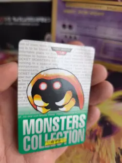 Pokemon Karte Card carddass Monsters collection green 1996 japanese Kabuto NM - Image 2
