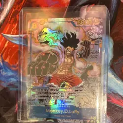 One Piece Monkey.D.Luffy Character Holo OP11-118 8000 Power 8 CostPROXY CARD - Image 2