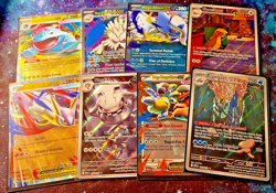 200+ SIR/EX/Holo/Reverse Holo/C/UC Mega Evolution Pokemon Card Lot NM Bulk LOT - Image 4