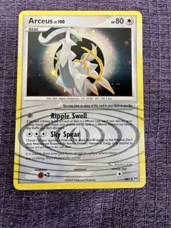 Lot of 2 Pokemon TCG 2009 Platinum Arceus Holofoil Cards A2 & A5 LP - Image 2