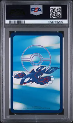 2003 POKEMON SAPPHIRE VERSION PLAYING CARDS ACE OF SPADES PIKACHU PSA 10 - Image 2