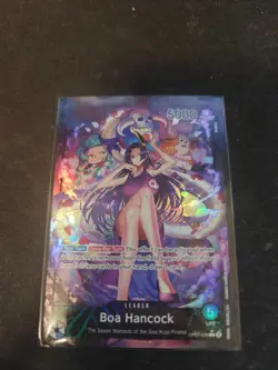 One Piece TCG Boa Hancock Alt Art Card OP07-038 English - Image 1