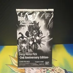 Bandai Dragon Ball Super Card Game Energy Marker Pack 2nd Anniversary Edition - Image 1
