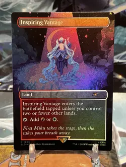 MTG | Inspiring Vantage (1605) [Secret Lair Hatsune Miku] ✨FOIL✨ - Image 1