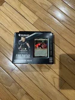 Magic the Gathering MTG Final Fantasy Commander Deck Limit Break Cloud WOTC - Image 1