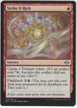 MTG Magic the Gathering Strike It Rich Modern Horizons 2 Pack Fresh - Image 1