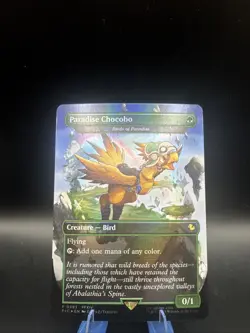 Paradise Chocobo - Birds of Paradise (Borderless) Commander: Final Fantasy Foil - Image 1