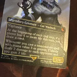 Y’shtola, Night’s Blessed X1 Mtg Final Fantasy Nm Foil Borderless Surge 0215 - Image 2