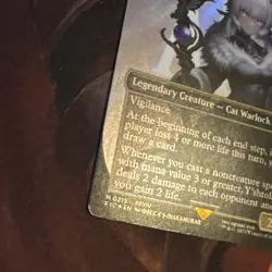 Y’shtola, Night’s Blessed X1 Mtg Final Fantasy Nm Foil Borderless Surge 0215 - Image 3