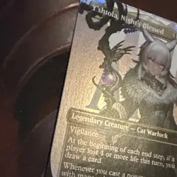 Y’shtola, Night’s Blessed X1 Mtg Final Fantasy Nm Foil Borderless Surge 0215 - Image 4
