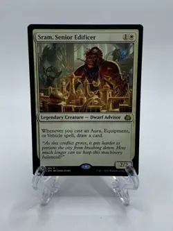 Sram, Senior Edificer - Aether Revolt - MTG - Rare - Magic the Gathering - Image 1