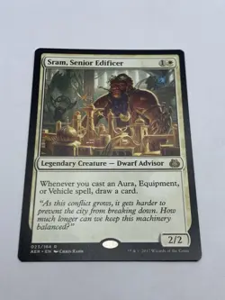 Sram, Senior Edificer - Aether Revolt - MTG - Rare - Magic the Gathering - Image 2