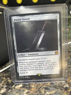Buster Sword - #255 Regular - Final Fantasy - Mtg - Image 1
