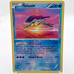 Pokemon TCG Suicune 30/122 Reverse Holo Rare Basic XY BREAKpoint Card NM - Image 1