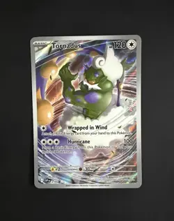 Tornadus 210 White Flare Holo Promo Illustration Rare Pokemon Card - Image 1