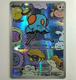 Ditto (Tentacool) #32 Holo Foil After Skool Hobby Series 2 non-TCG Pokemon card - Image 1