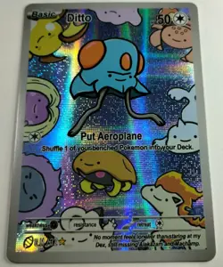Ditto (Tentacool) #32 Holo Foil After Skool Hobby Series 2 non-TCG Pokemon card - Image 2
