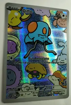 Ditto (Tentacool) #32 Holo Foil After Skool Hobby Series 2 non-TCG Pokemon card - Image 4