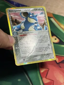 Nidoqueen Delta Species 7/101 Ex Dragon Frontiers Holo Rare Pokemon TCG Card DMG - Image 5