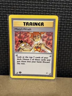 2000 Pokemon Gym Heroes - Misty’s Wrath - 1st Edition Ungraded 114/132 - Image 1