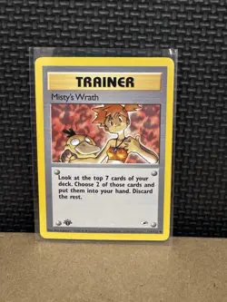 2000 Pokemon Gym Heroes - Misty’s Wrath - 1st Edition Ungraded 114/132 - Image 3