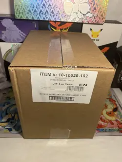 Sealed Case of 6 Pokemon TCG Victini Illustration Collection Boxes - Image 1