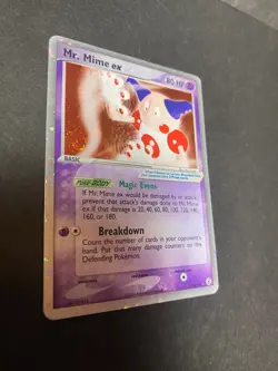 Mr. Mime ex 111/112 FireRed & LeafGreen Holo Pokemon TCG RARE - Image 1