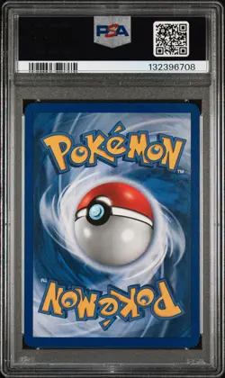 2002 POKEMON EXPEDITION #129 SHELLDER-REVERSE FOIL PSA 8 - Image 2