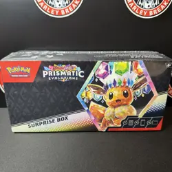 Pokemon TCG Scarlet and Violet Prismatic Evolutions Surprise Box Factory Sealed - Image 1