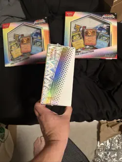 Pokemon TCG Factory Sealed Prismatic SPC And Two Prismatic Poster Collections - Image 3